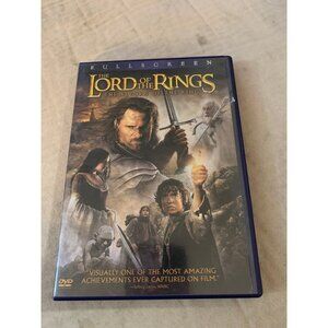 Lord of the Rings LOTR Return of the King 2 disc set dvd w/ insert never watched